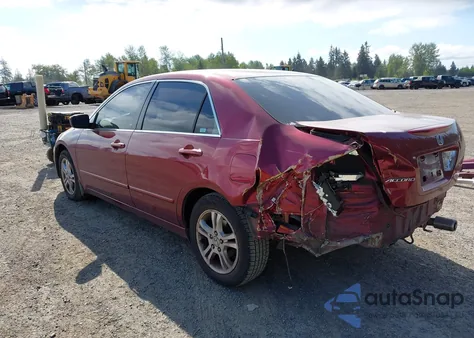 2006 Honda Accord 2.4 Ex из США, поврежденный, VIN 1HGCM56756A140388